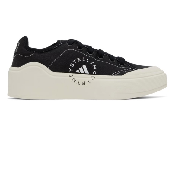 Stella McCartney for Adidas Court Lace-Up Sneakers - Picture 1 of 10